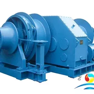 Marine Electric Mooring Winch With Double Drum