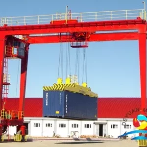 Rubber Tyred Gantry Ship to Shore Container Loading Crane