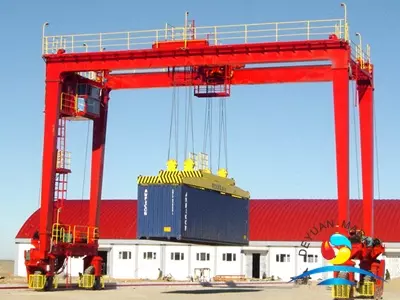 Rubber Tyred Gantry Ship to Shore Container Loading Crane