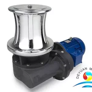 Yacht Small Size Electric Stainless Steel Marine Capstan