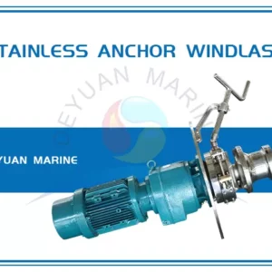 316L Stainless Steel Boat Electric Vertical Anchor Windlass with Capstan