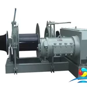 Electric Single Drum Single Gypsy Combined Windlass And Mooring Winch