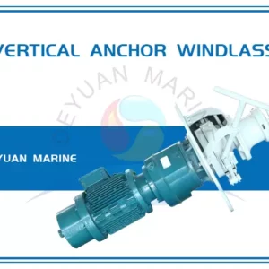 Patrol Boat Electric Vertical Anchor Windlass with Capstan