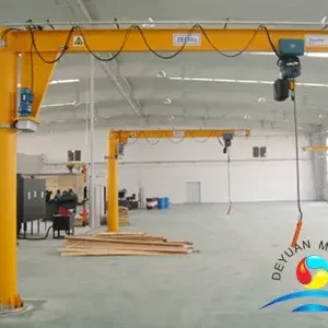 Electrical AND Manual Marine Cantilever Swing Arm Jib Crane