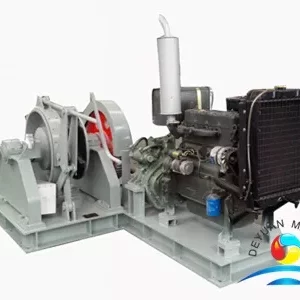 Marine Diesel Engine Driven Anchor Windlass with IACS Approved Certificate