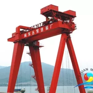 Double Girder Gantry Crane Frame Crane For Shipbuilding