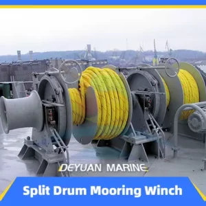 Double Split Drum Electric Mooring Winch