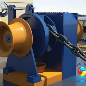 Hydraulic Single Gypsy Anchor Windlass with Two End Warping Drums