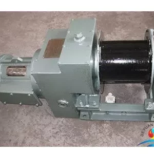 LR Approved Marine Accommodation Electric Ladder Winch For Vessel