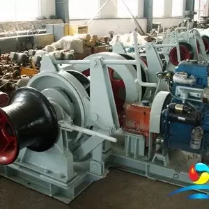 Marine Diesel Engine Driven Anchor Windlass