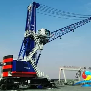 Heavy Duty Dock Mobile Harbor Cargo Transportation Cranes