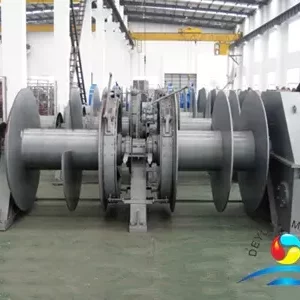 Double Split Drum Hydraulic Mooring Winch