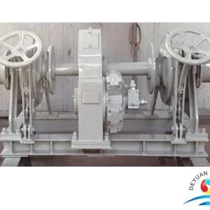 Marine Hydraulic Dual Gypsy Anchor Windlass With Two Warping End Drums