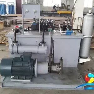 Marine Ship Hydraulic Power Pack Unit For 100T Shark Jaw