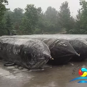 High Pressure Natural Rubber Marine Launching Airbags With Different Size
