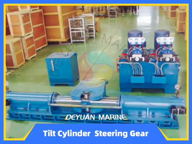Cylinder Fork Type Electrical Hydraulic Yacht Steering Gear
