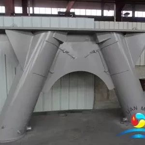 150Ton Marine Ship Towing Pin For Shark Jaw