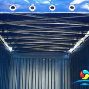 20' Slide Open Top Container Securing Fittings
