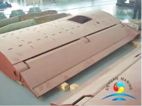 Carbon Steel Marine Flap Rudder with RINA Certificate
