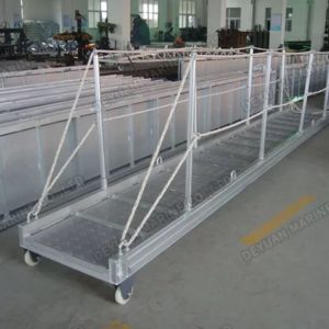 Flat Type Dock Gangways Aluminum Ship Access Gangways