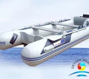 PVC Inflatable Sport Boats With Aluminum floor Plywood Board