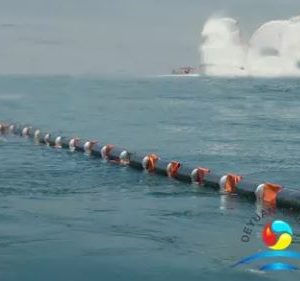 Offshore Drilling Platform Fire Resistant Boom
