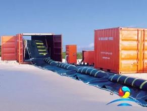 Offshore Petroleum Platform Inflatable Rubber Boom