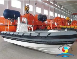 SOLAS 15 Persons Capacity Inflated Fender Rigid Fast Rescue Boat