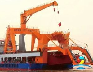 40T Hydraulic Shipboard Gantry Crane for Deepwater Pipelay Vessel