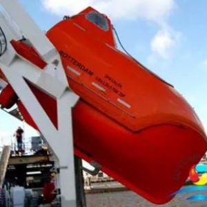 Tanker Version Fireproof Free Fall Lifeboat With ABS Class Approval Certificate