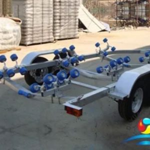 Double Axle Yacht Trailer Use For Marine Yatch Boat