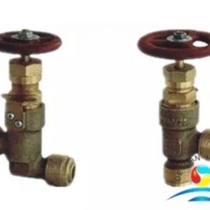 Marine Male Thread Bronze Stop Check Valve