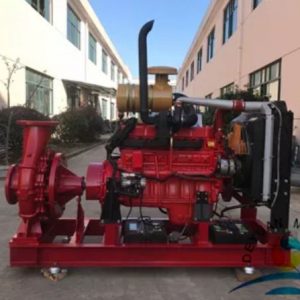 XBC-KDS Cummins diesel engine emergency fire pump with control panel