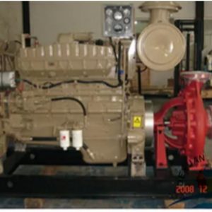 XBC Series Diesel engine fire pump Install On Ship Deck