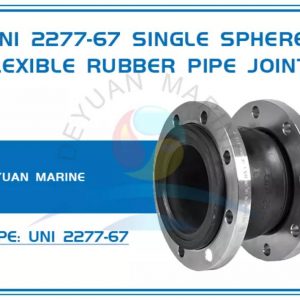 UNI 2277-67 PN10 Type Italian Standard Rubber Expansion Joint