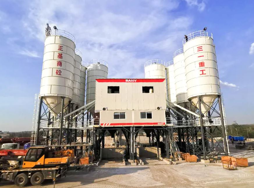HZS90X8 Concrete Batching Plant EHTCA CONSULTING GROUP LTD