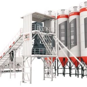 HZS90X8 Concrete Batching Plant